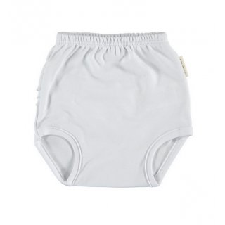 Petit Oh! Braguita Baby Pants Ruffles Blanco White  0-3