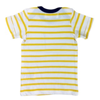 Sense Organics T-Shirt Yellow Stripes 9M