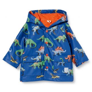 Hatley Friendly Dinos Baby Raincoat  9-12M
