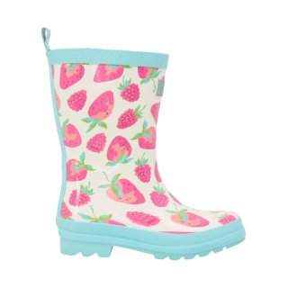 Hatley Delicious Berries Shiny Rain Boots  24