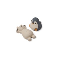 Natural Rubber Bath Toys Knud 2-Pack