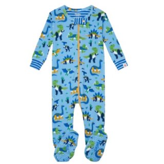Hatley Curious Dino Organic Cotton Footed Overall