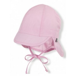 Sterntaler Schirmmütze mit Nackenschutz rosa UV Schutz 50+  49