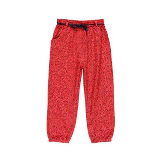 Boboli Hose Viskose Bltter rot Gr.5