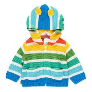 Boboli Strickjacke bunt gestreift