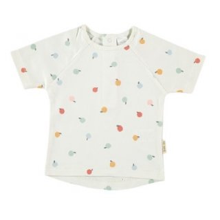 Petit Oh! Short Sleeve Teddy T-Shirt Camu Pima Cotton 9-12M
