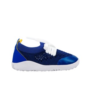 Bobux Step Up Play Knit Blueberry Yellow  19
