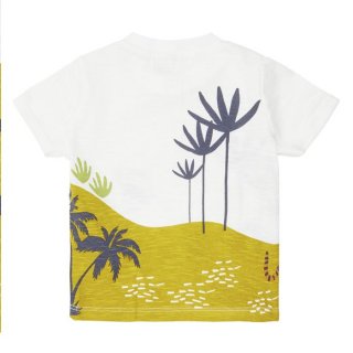 Sense Organics ODO Baby Shirt Shortsleeve White + Jungle...
