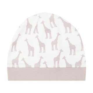 Sense Organics Baby Hat, Giraffe mauve 44/47