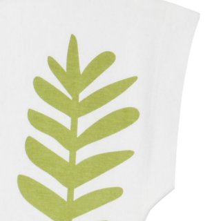 Sense Organics Shirt Shortsleeve White + Leopard Print 