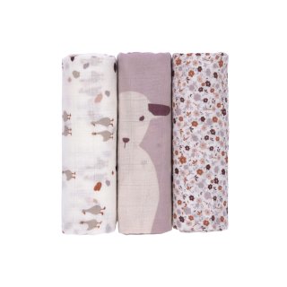 Swaddle Heavenly Soft  Tiny Farmers Flowers