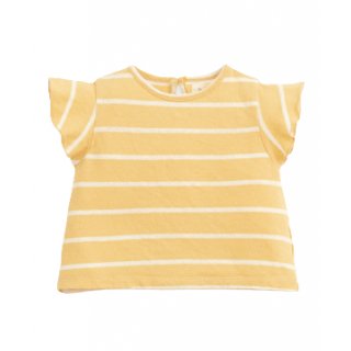 Play Up Cotton Jersey Striped Straw 6M