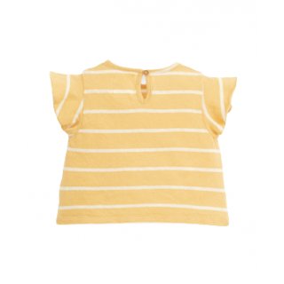 Play Up Cotton Jersey Striped Straw 18M