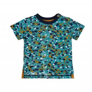 NoaNoa Boy Printed Jersey Print Blue T-shirt  3M