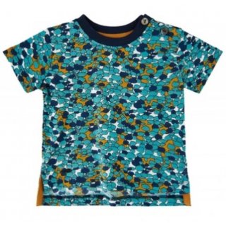 NoaNoa Boy Printed Jersey Print Blue T-shirt  3M