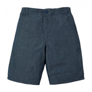Frugi Ralph Reversible Shorts Marine Blue Anchors 7-8Y