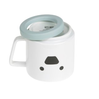 Cup S Porcelain/Silicone Little Chums Dog 
