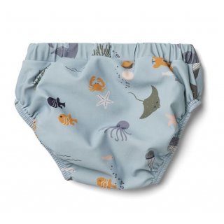 Liewood Baby Swim Pants Sea Creature Mix 56/62