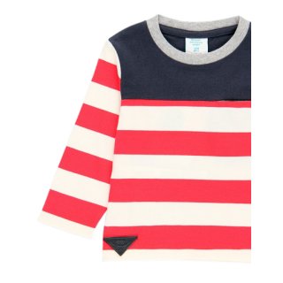 Boboli T- Shirt langarm gestreift  12M