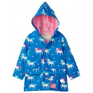 Hatley Twinkle Unicorns Colour Changing Raincoat 12-18M
