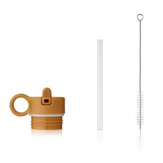 Lid, Straw and Brush for Liewood Falk Water Bottle 250ml...