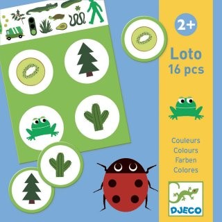 Loto Spiel Farben