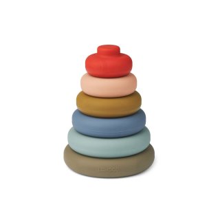Silicone Stacking Tower Multi Mix