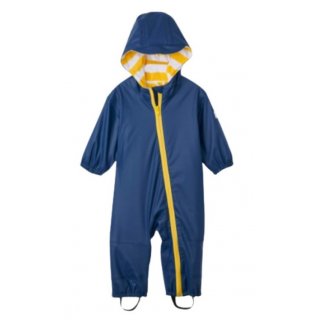 Hatley Navy Terry Lined Baby Bundler
