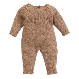 Play Up Knitted Jumpsuit Paper  12M