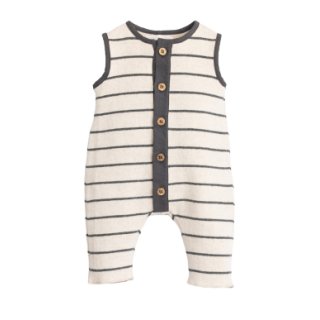 Play Up Striped Jersey Jumpsuit Miro