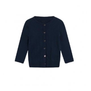 NoaNoa Baby Basic Doria Cardigan Dress Blues