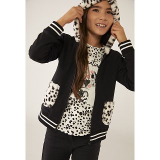 Boboli Jacke Plsch Leopard 6Y