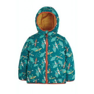 Frugi Reversible Toasty Trail Jacket Above and Below  4-5Y