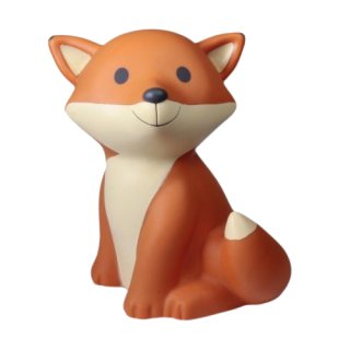 Cesar Fox Money Box Large Orange